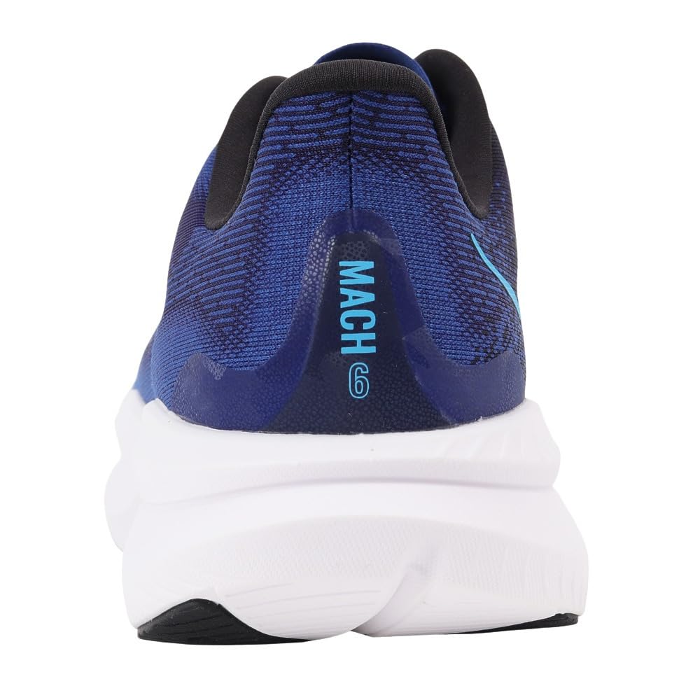 HOKA Mach 6 Wide Running Black and Size Shoes, Navy, 29.0, Men's, 1147833-BNGH