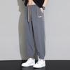 JIAOXIU Men's Summer Ice Silk Straight Leg Casual Pants