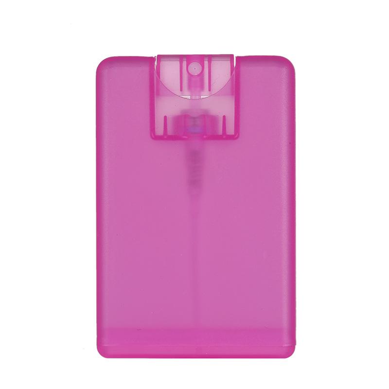 20ml Card Spray Bottle for Perfume, Disinfectant, or Water - Travel Refillable Press Type
