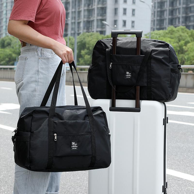Waterproof Large Capacity Travel Clothes Bag, Portable & Suitcase-Attachable