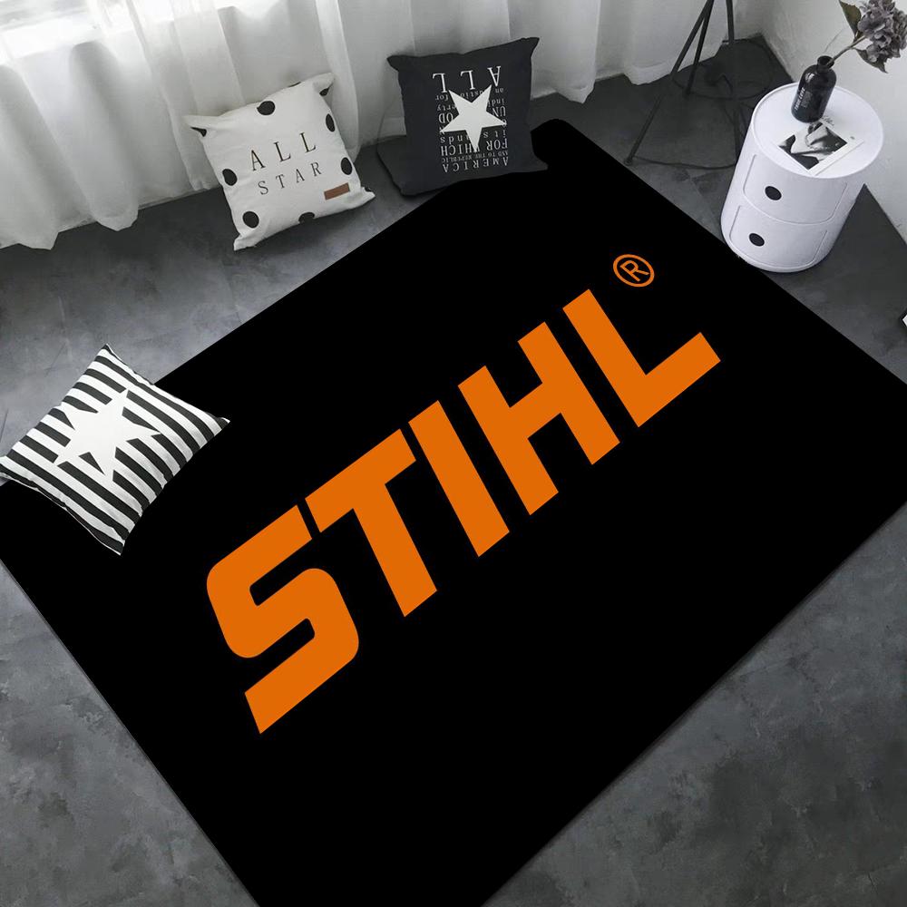 

Килимок придверний з логотипом Stihl, дитяча кімната, прикраса спальні, балконний протиковзкий килимок, побутові килими для вітальні 50x80cm