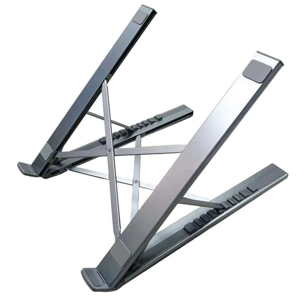 Faltbare Aluminium Typ-C Multi-Port USB-Dockingstation und Ständer