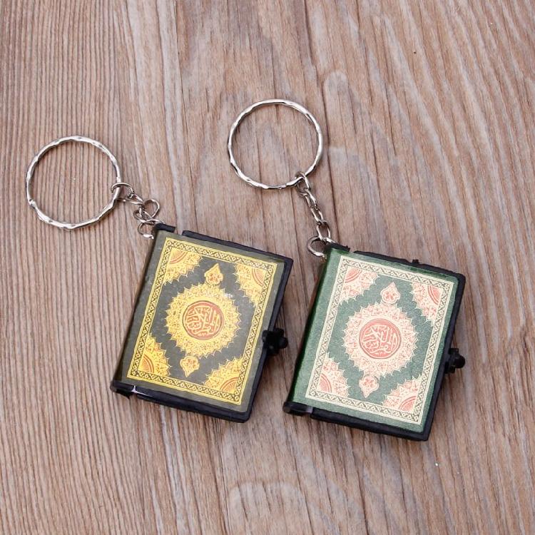 Mini Quran In Arabic Keyring Keychain Muslim Ramadan Gift for Handbag Decoration
