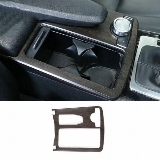 Oak Wood Grain Inner Gear Shift Box Panel Cover Trim For Benz 2008-2014 C-Class