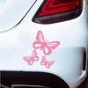LYKX Car Stickers Butterfly Vinly Sticker for Auto Car Accessories Styling Butterfly Decals Car Decoration Accessories Decal