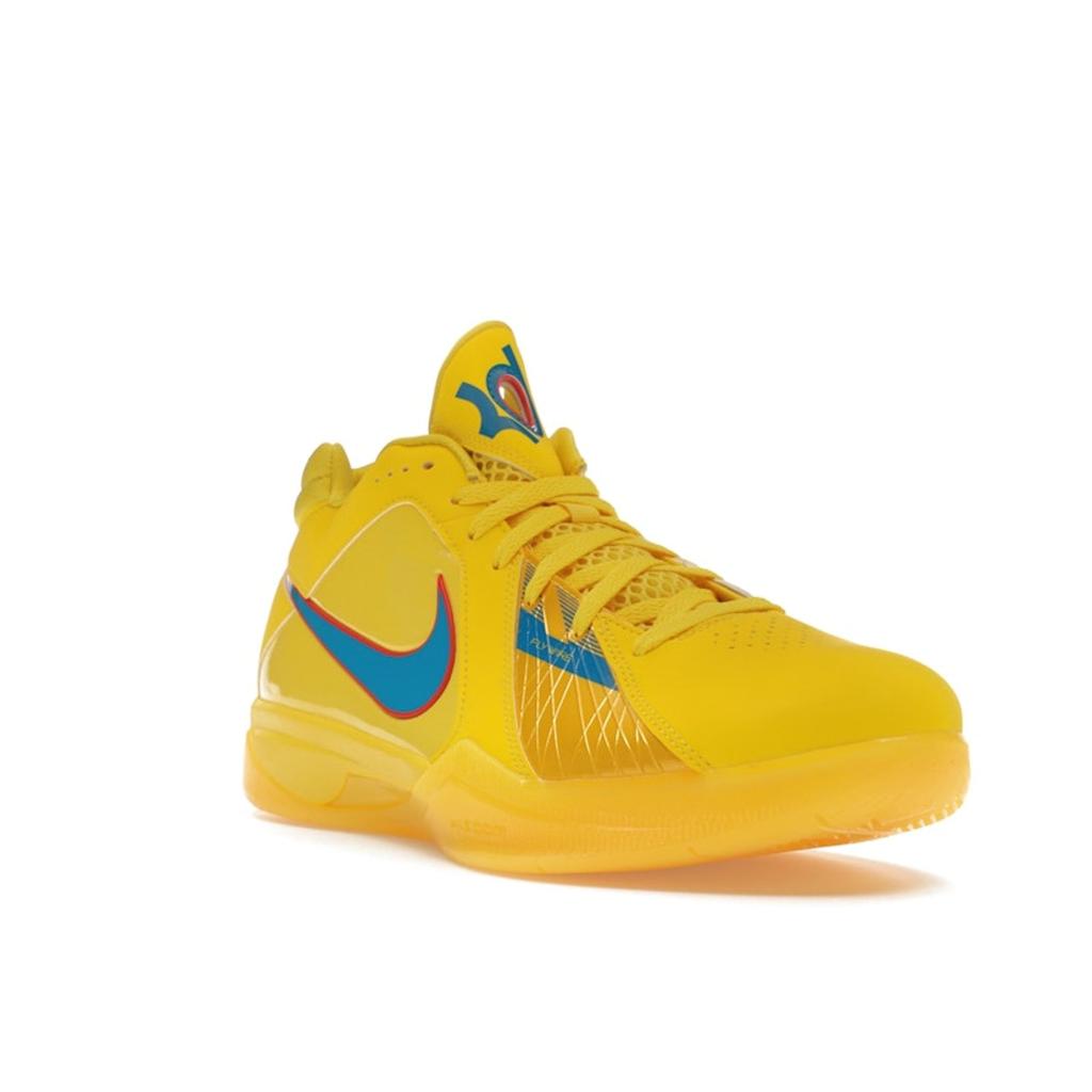 Nike Zoom KD 3 Christmas 2023 Men Sneakers Yellow Vibrant-Yellow Photo-Blue FD5606-700