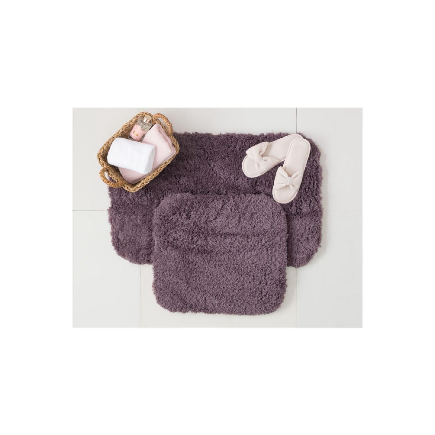 

Sheep Bath Mat - Dark Plum - 50x80 45x50 Cm