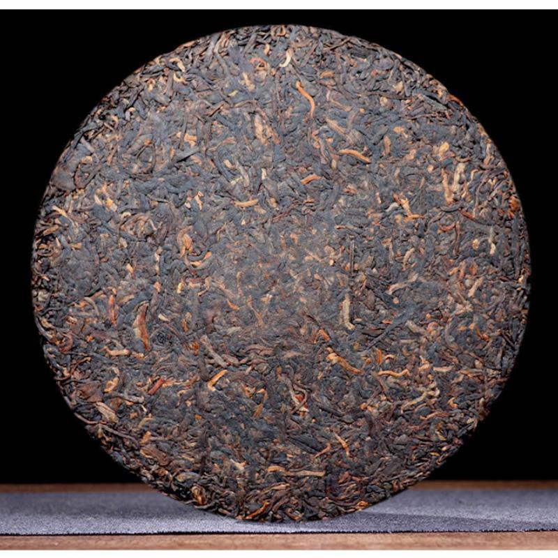 Bulang Mountain Ripe Pu-erh Tea Ancient Tree Premium Yunxiang Cake 357g