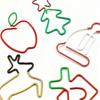 Two-Tone Irregular Metal Paper Clips for Office and Bookmarks