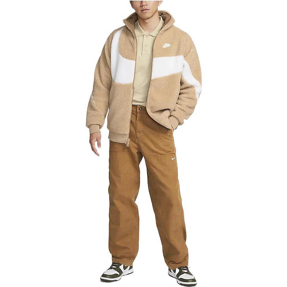 Nike Casual Pants Men's Brown Moderate Straight Fit Pants DQ5180-270