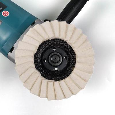 Metal Polishing Buffing Compound Set Wool Felt Flap Polishing Wheel Disc or Wax For Aluminum Stainless Steel Jewelry