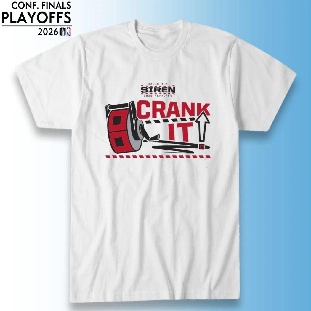 Carolina Rinky Crank It Sound The Siren 2026 Playoffs t-shirt M