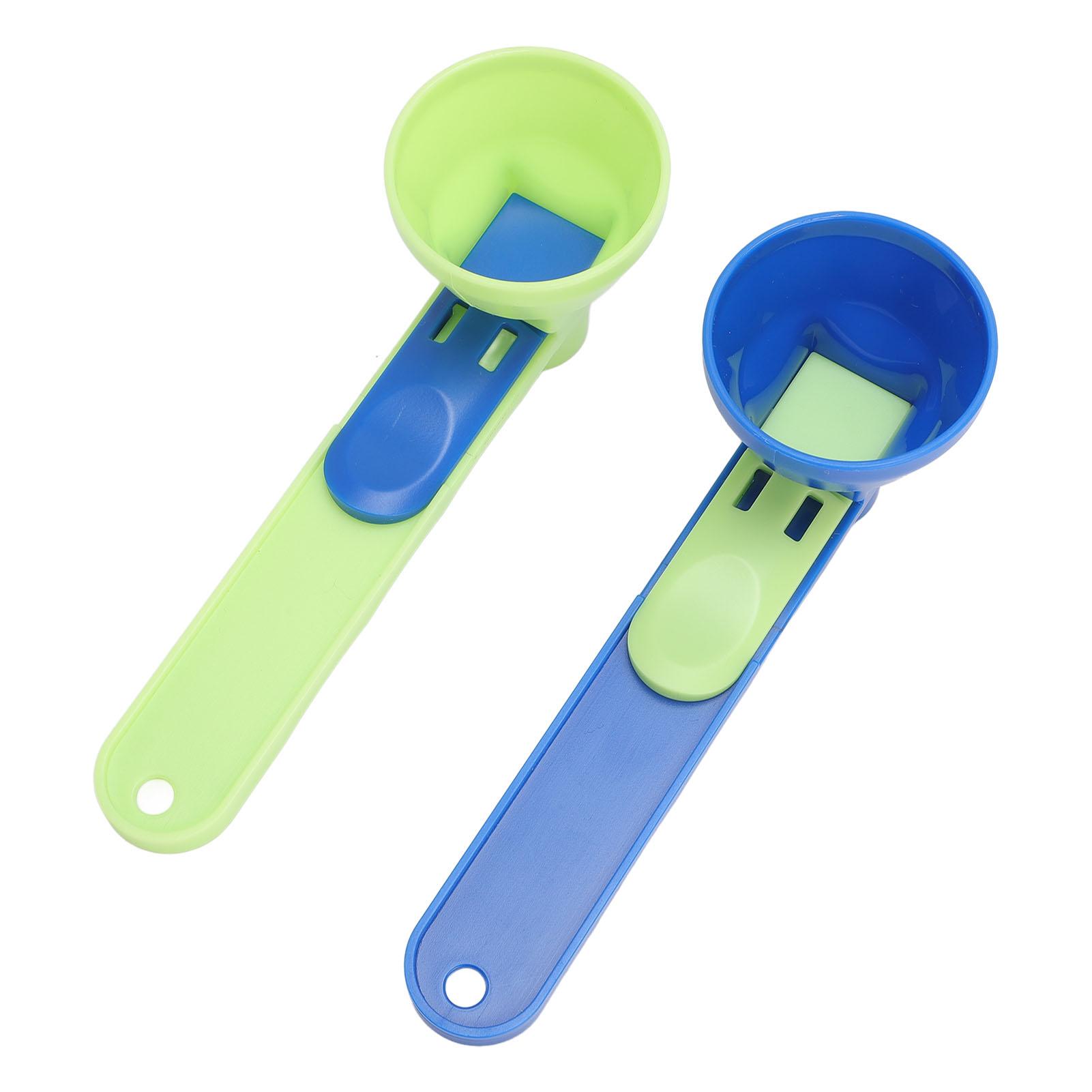 

2 шт. протеиновый порошок скользящая ложка кофейная герметичная ложка воронка мерная ложка для детского питания