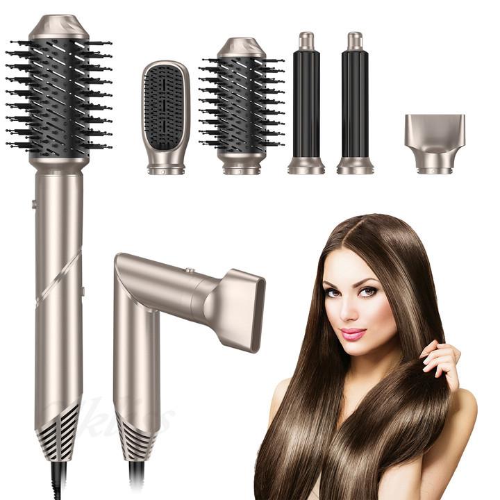 Multi In One High-speed Hair Dryer Household Hot Air Comb Negative Ion Hair Dryer
