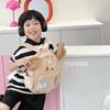 Fun And Playful Starry Design Dog Pattern Backpack For Boys And Girls In School