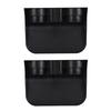 2Pcs Car Seat Wedge Cup Holder Space Saving Washable Removable Car Seat Gap Filler Cup Organizer