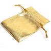 Velvet Jewelry Packaging Bags 10pcs Silver Gold Colors Drawstring Adjustable for Holiday Gift Giving