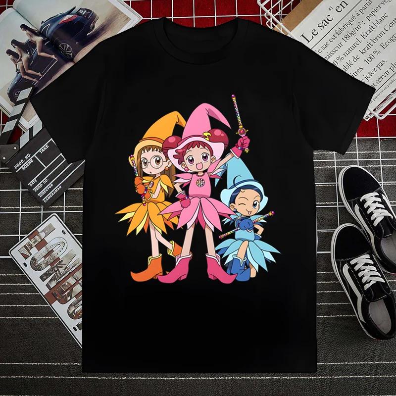 Ojamajo Doremi Magical Summer Fashion Shirt Graphic T Shirt Men Tops Base O-neck Tees Funny Girls Tshirt