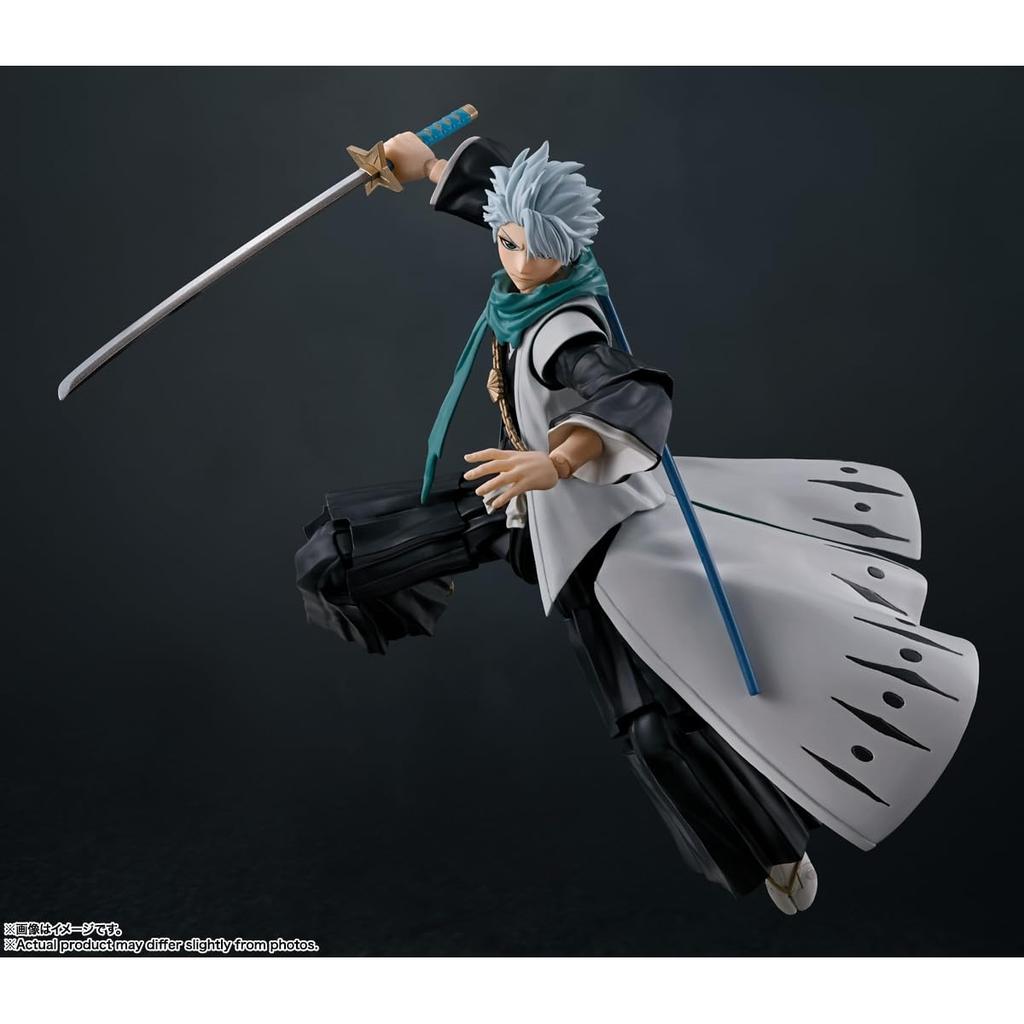 TAMASHII NATIONS SH. Figuarts BLEACH Toshiro Hitsugaya 135mm PVC & ABS Figurină de Acțiune Pictată