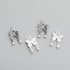 925 Sterling Silver Butterfly Charm for DIY Jewelry: Handmade Beaded Bracelets, Necklaces, Ins Style Accessories.