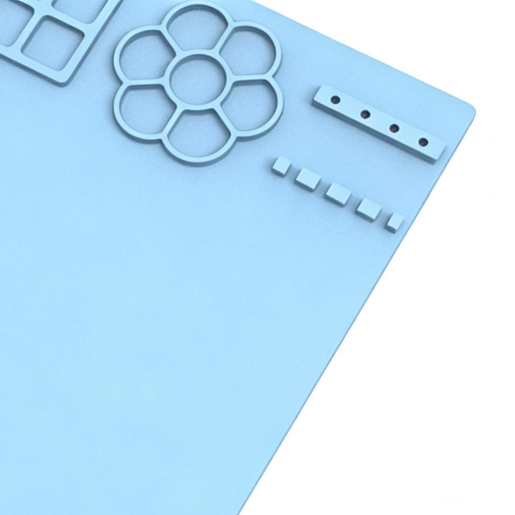 Silicone Paint Mat Non-Slip Soft Reusable Painting Art Mat For Kids For Artist Boys Girls Students Home Classroom Kindergarten