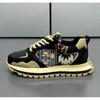 Premium Sense Exquisite Wear-resistant and Durable Sports Shoes Embroidered Cloth Surface Delicate Casual Running Shoes Thin Breathable Board Shoes