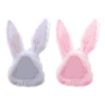 Pălărie amuzantă drăguță cu urechi de iepuraș Accesoriu Costum de Petrecere Pălării Calde Femei Fete Accesorii pentru Rochii de Gală Recuzită pentru Fotografie Dropshipping