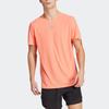 Adidas Win Confidence Heat.rdy T-Shirt With Solid Color Logo Men Tops Fusion-Coral IB7381
