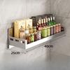 Stainless Steel Wall-Mounted Kitchen Storage Rack