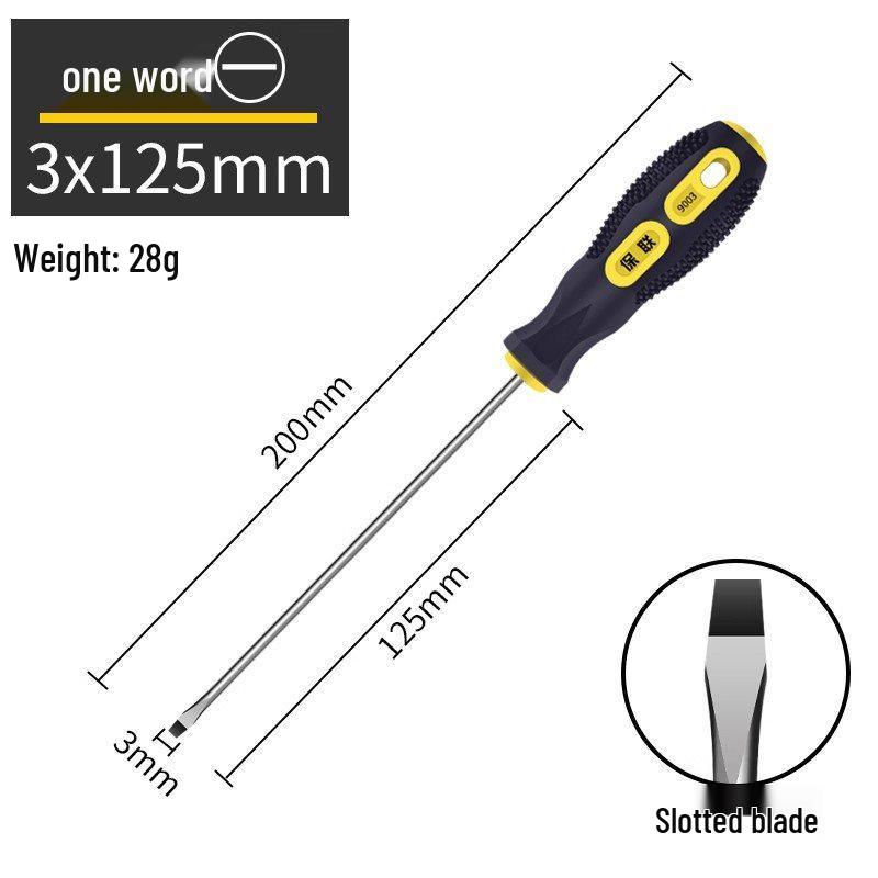Industrial Grade Magnetic Phillips and Slotted Screwdriver Set - Super Hard, Compact Collection
