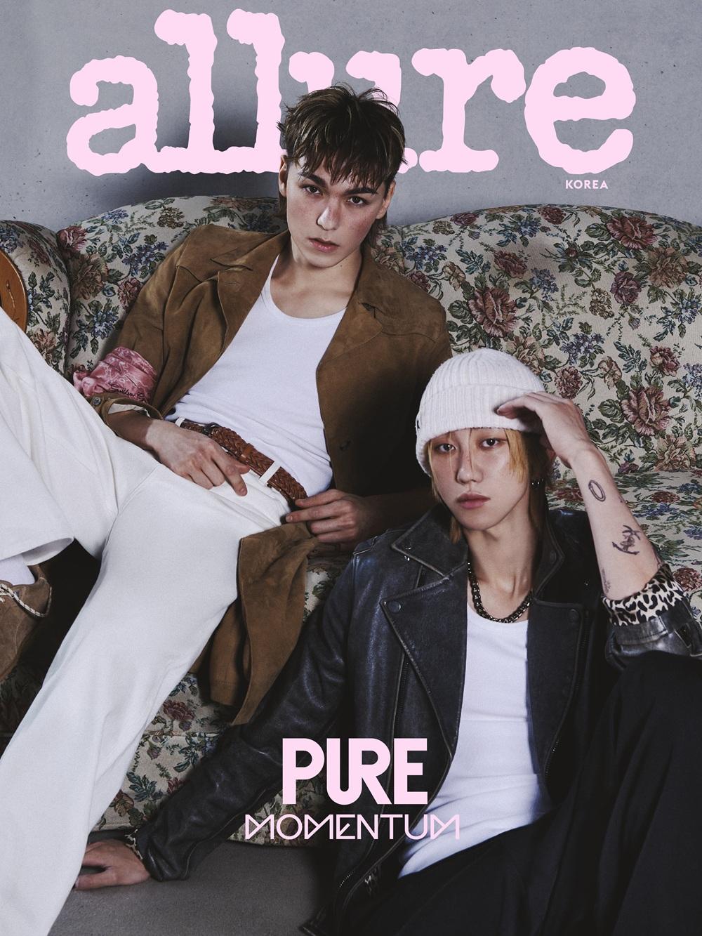 Allure Korea Журнал Апрель 2026 SEVENTEEN Vernon The8 K POP, KSTAR, K IDOL, KBEAUTY, KFASHION Cover C