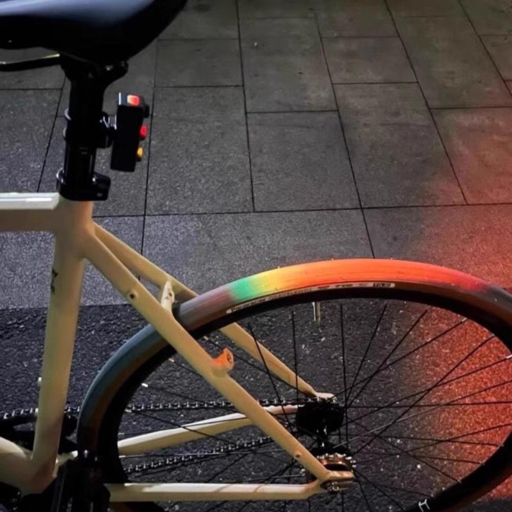 LED Bicycle Tail Light Rechargeable by USB Featuring Multiple Modes and Anti Slip Clip for Enhanced For Night Visibility