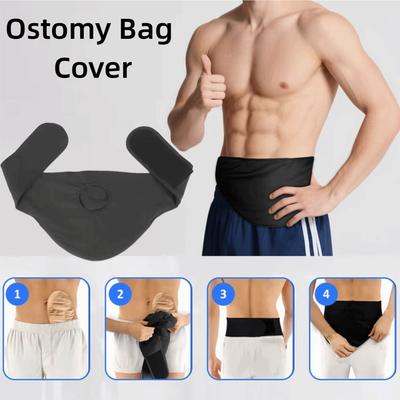 Hohe Flexibilität Stomabeutel-Abdeckung Verstellbarer Kolostomiebeutel-Halter Stoma-Stützgürtel Für Frauen