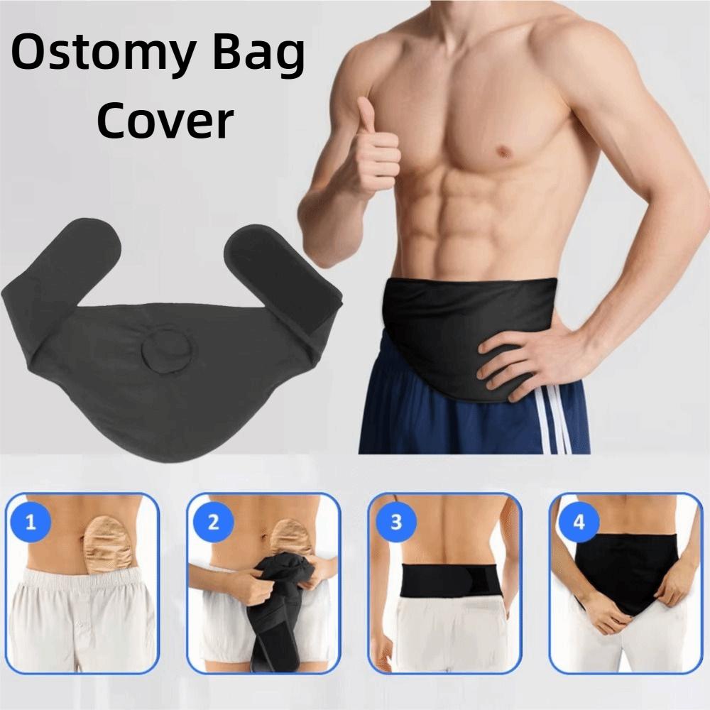 Soft Breathable Stoma Support Belt Adjustable Ostomy Pouch Protector Ostomy Bag Cover  For Women