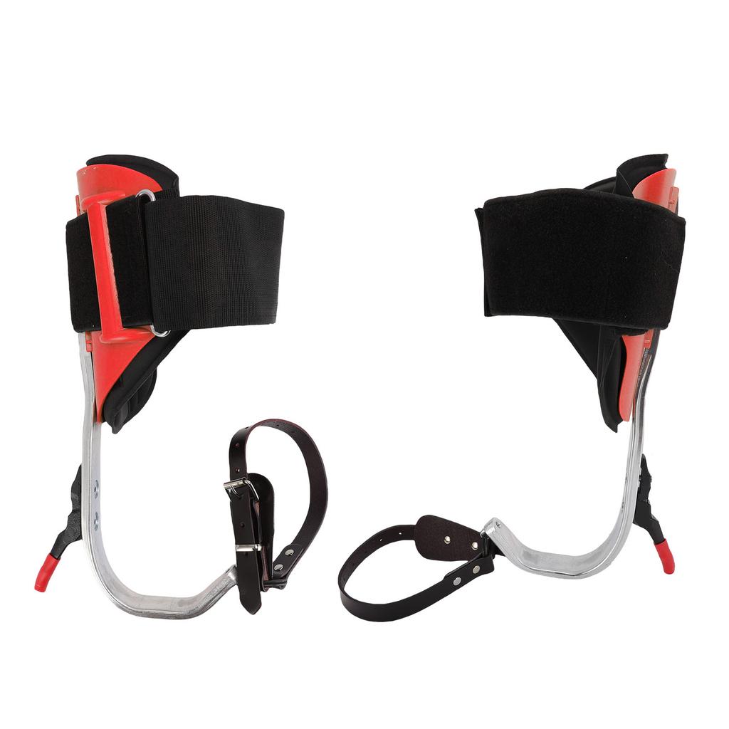 Tree Climbing Spikes Kit Aluminum Alloy Adjustable Tree Climbing Equipment with Anti Slip Pedal for Gardening Fruit