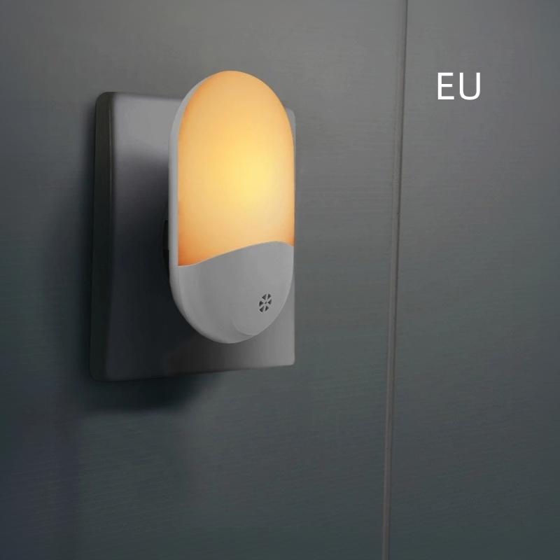 Steckbares LED-Nachtlicht - Plug-and-Play Automatischer Dämmerungs- bis Morgengrauen-Fotocellensensor Nachtbeleuchtungslampe Steckbare Wandleuchte