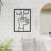 Abstract Humour Bad Smell Funny Bathroom Poster Print Painting Wall Art Pictures For Wc Toilet Room Decor
