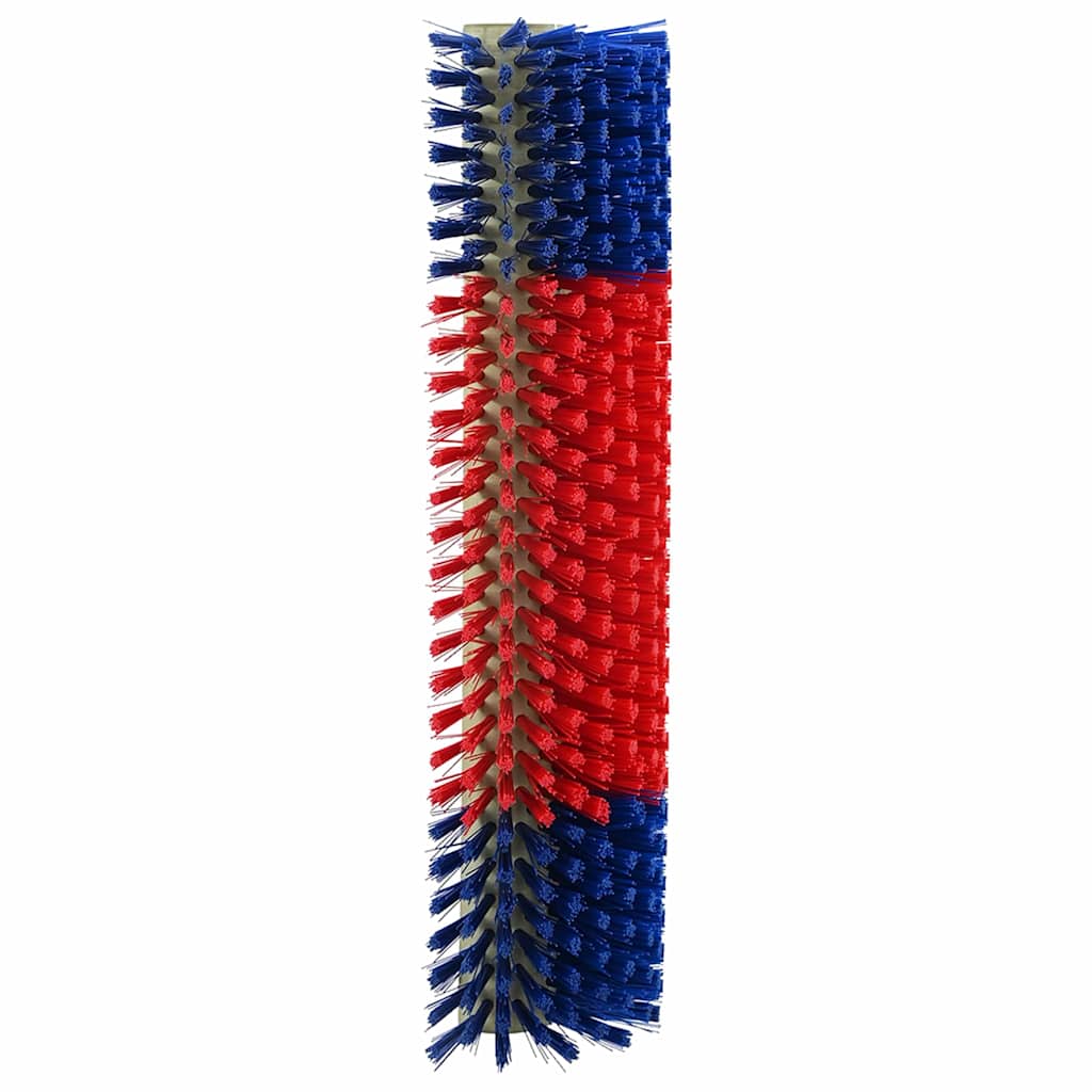 Spazzola per Bovini Rossa e Blu 50 x 17 x 9 cm Plastica e Acciaio