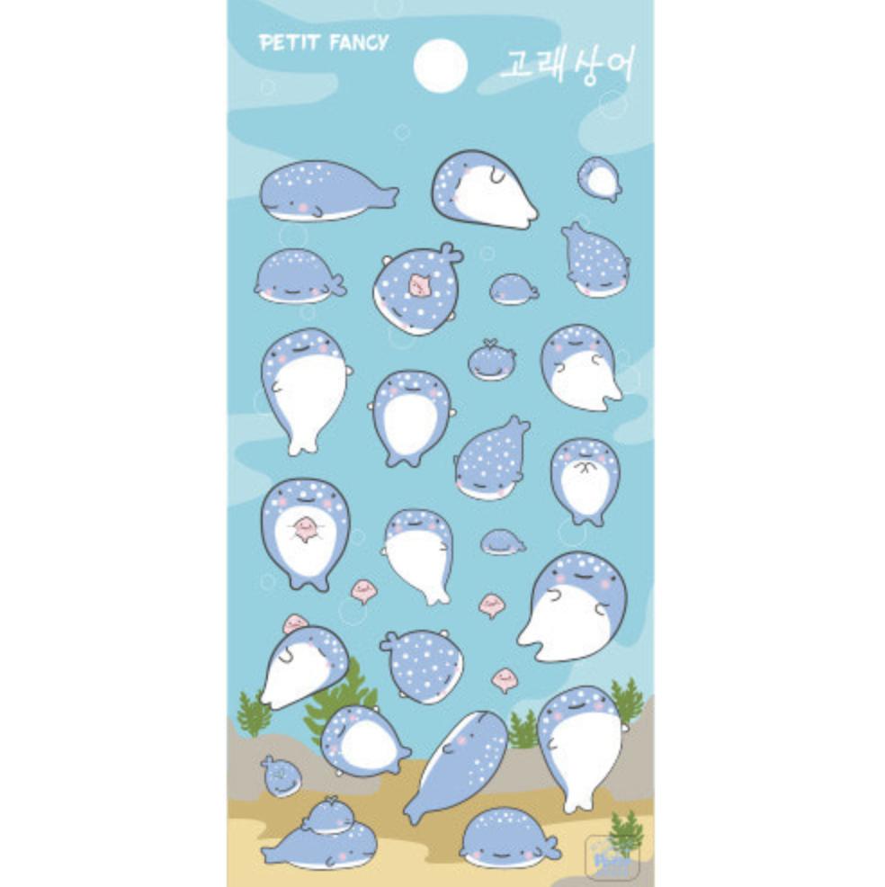 Petit Fancy Sevimli Hayvan Çıkartmaları 2 (Her Biri 10 Adet) - 29 Seçenek (Üç Boyutlu/Kore/Dekorasyon/Kendin Yap Scrapbooking)