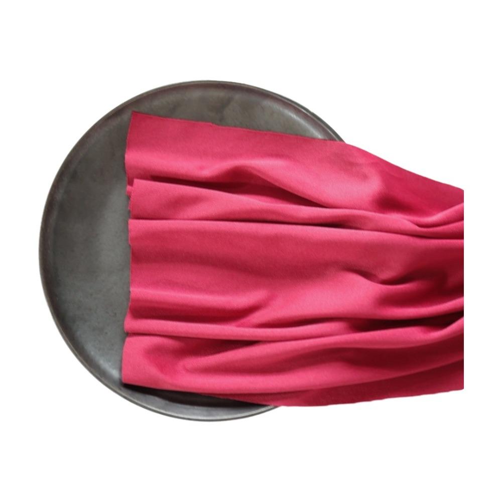 Modern Rustic Pleated Table Runner Soft Multi-color Milk Silk Crepe Tablecloth Washable Polyester Gauze Tablecloth Dinning Decor