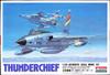 Micro Ace 1/144 Jet Fighter Series F-105 Thunderchief