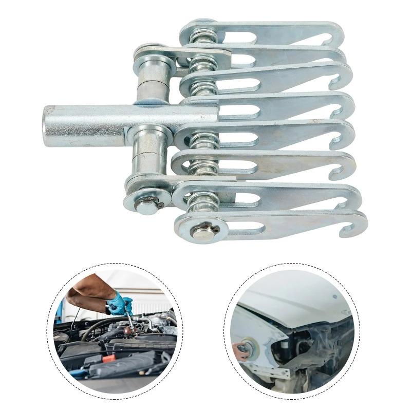 Car Body 8 Finger Dent Repair Puller Claw Hooks for Slide Hammer Tool M16 Unique Spring Design Auto Repair Tool.