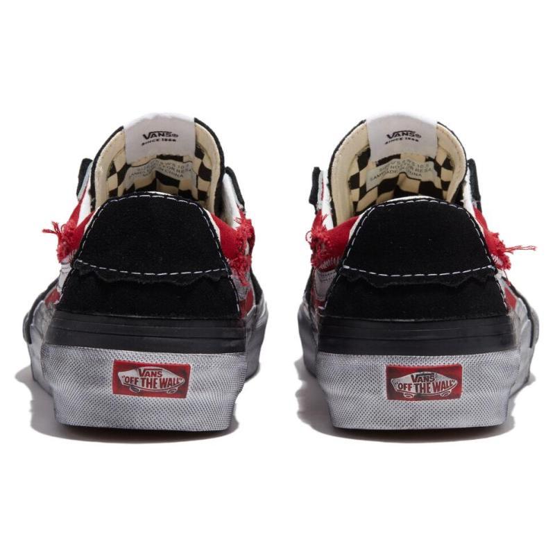 Vans Sk8 Low Reconstruct 'Black Red' Vans VN0009QS458
