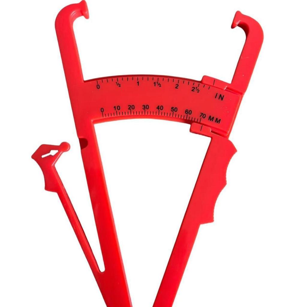 Double Scale Skinfold Fat Caliper