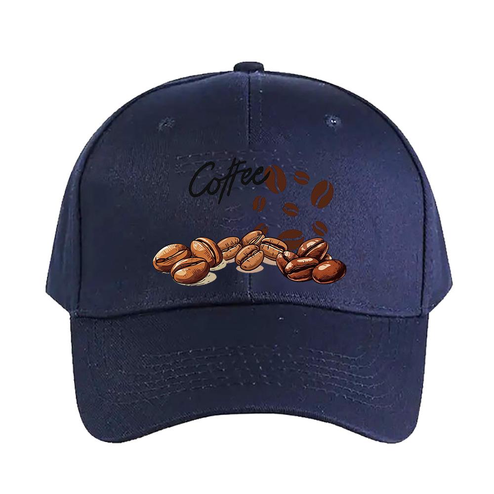 Koffie Caps Zomer Volwassen Baseballpet Verstelbaar met Gebogen Klep Eendensnavel Hoed Bescherming Zonnehoeden Casual