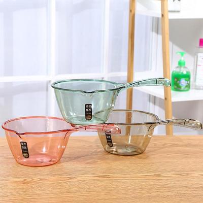 1 Pcs Household Creative Water Ladle Wrestling Not Broken Transparent Water Scoop Thickened Plastic Water Spoon Kitchen Utensils