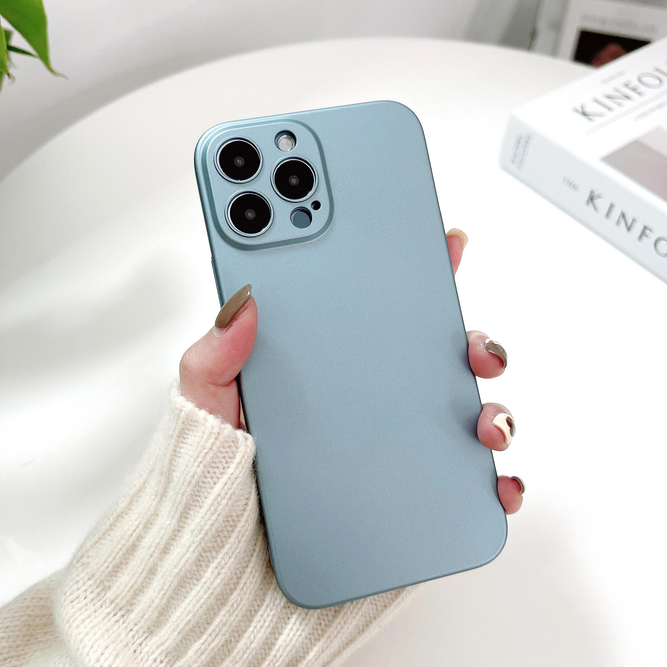 

Matte Slim Hard Plastic Case For iPhone 14 13 12 Mini 11 Pro Max XR XS X 7 8 Plus SE 3 Ultra Thin Shockproof Bumper Cover For iphone 12 Mini