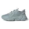 Originals Ozweego J Comfortable Durable Breathable Low-Top Casual Shoes Kids Sneaker Gray Blue H04129
