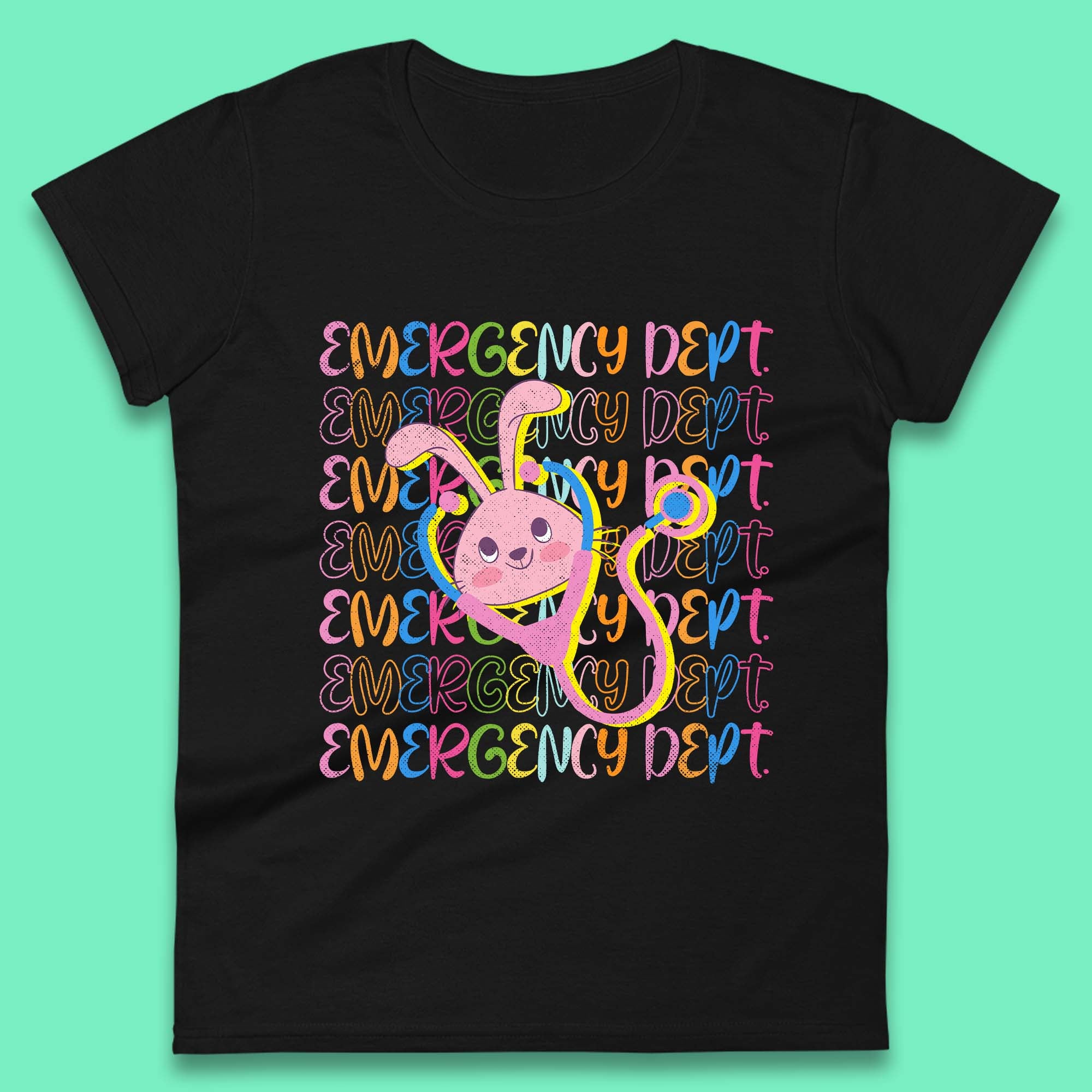 

Easter Emergency Department Womens T-Shirt Mens Tops Tees Unisex M