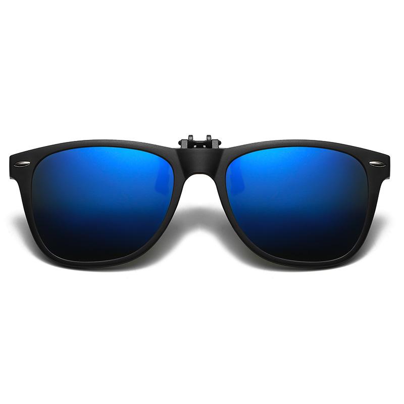 Clip Lunettes De Conduite Nuit - Verres Polarisés Jaunes Anti-éblouissement - Pour Lunettes De Vue, Unisexe